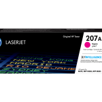 HP 207A Original LaserJet Toner Cartridge (Black/Cyan/Yellow/Magenta) High Yield, JetIntelligence Technology, For HP Color LaserJet Pro M255/MFP M282/M283