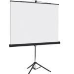 Light Wave LW TPS-200T 200 x 200cm Tripod Projector Screen