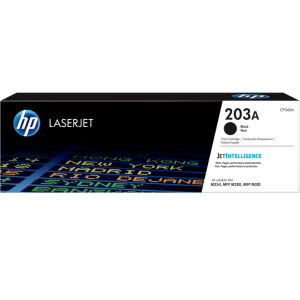 HP 203A Original LaserJet Toner Cartridges - Black/Cyan/Magenta/Yellow - for HP Color LaserJet Pro M254/MFP M280/M281 Series Printers