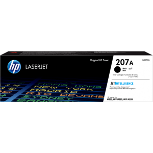 HP 207A Original LaserJet Toner Cartridges - Black/Cyan/Magenta/Yellow - for HP Color LaserJet Pro M255/MFP M282/M283 Series Printers