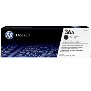 HP 36A (CB436A) Original LaserJet Toner Cartridge - Black - 2,000 Page Yield - For HP LaserJet P1505, M1120, M1522 Series