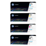 HP 410A Original LaserJet Toner Cartridges - Black/Cyan/Magenta/Yellow - for HP Color LaserJet Pro M452/MFP M377/M477 Series Printers