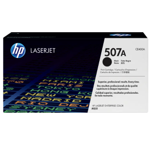 HP 507A Original LaserJet Toner Cartridges - Black/Cyan/Magenta/Yellow -  for HP Color LaserJet Enterprise M551/MFP M575 Series Printers