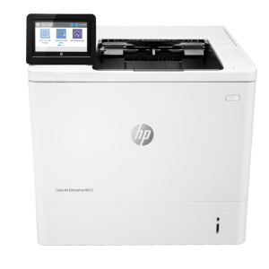 HP LaserJet Enterprise M612dn Monochrome Printer (7PS86A) - 71ppm, 1200x1200 dpi, 512MB RAM, Gigabit Ethernet, Duplex, 4.3" Touchscreen