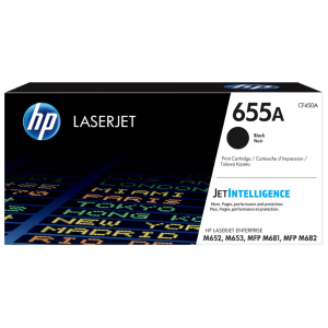 HP 655A Original LaserJet Toner Cartridges - Black/Cyan/Magenta/Yellow - for HP Color LaserJet Enterprise M652/M653/MFP M681/M682 Series Printers