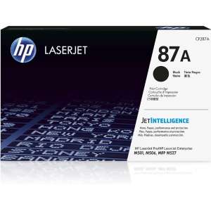 HP 87A (CF287A) Original LaserJet Toner Cartridge - Black - 9,000 Page Yield - for HP LaserJet Enterprise M506, M527, Pro M501 Series