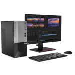 Lenovo V50T Tower Desktop PC (Intel Core i3-10105, 4GB RAM, 1TB HDD, DOS, 18.5" Monitor)