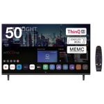 AIWA 50" 4K Smart TV | webOS 2.0 | 1.5GB RAM | A+ Energy Efficiency | T2/S2 Tuner | WS-508G