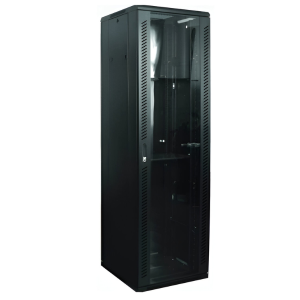 Giganet GN-002-8042 42U Server Cabinet with Glass Door, 4 Fans, Shelves & PDU