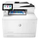 HP Color LaserJet Enterprise MFP M480f - 29 ppm, 600 x 600 dpi, 4.3" Touchscreen, Duplex Printing, 2GB RAM