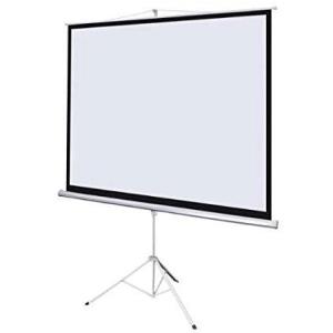 Light Wave LW-TPS-180T Tripod Projector Screen - 180x180cm, 1:1 Format, 360° Rotation, Portable