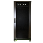 GN-001-6632 32U Rack Mesh Door 2 Fans 3 Shelves 2U Blanking Panel 1U Brush Panel 8-Way PDU