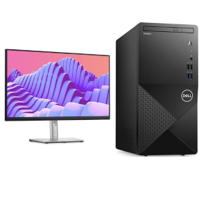 Dell Vostro 3910 Desktop PC, Intel Core i3 12th Gen, 4GB RAM, 1TB HDD, 19.5" Monitor, DOS