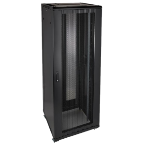 Giganet GN-002-6822 22U Server Cabinet, Glass Door, 4 Fans, 3 Shelves