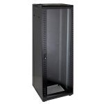 Giganet GN-002-6622 22U Floor Standing Network Cabinet with Glass Door, 2 Fans, 3 Shelves, Blanking Panels & PDU (600x600mm)