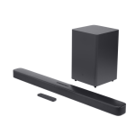 JBL Bar 2.1 Soundbar - 2.1 Channel, Deep Bass, 300W, Wireless Subwoofer, Bluetooth