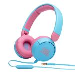 JBL JR 310 Kids: Safe Sound <85dB, Built-in Mic, Foldable Design, Soft Ear Cushions, Customizable Stickers