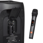 JBL Wireless Microphone Single: UHF, 6H Battery, Plug & Play, Pro Sound, Built-in Mic