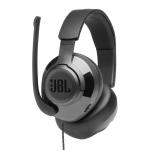 JBL Quantum 300: QuantumSURROUND, 50mm Drivers, Flip-Up Mic, Multi-Platform Compatibility, Memory Foam Cushions