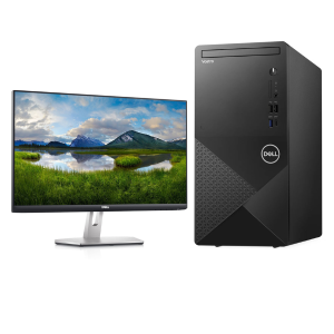 Dell Vostro 3030 MT Desktop, Intel Core i5 12th Gen, 8GB RAM, 512GB SSD, No DVD, DOS, 19.5" Monitor