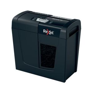 Rexel Secure X6 Cross Cut Shredder (6 Sheets, P-4 Security) - Compact & Quiet