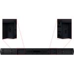 Samsung HW-C450 Soundbar - 2.1 Channel, Dolby Digital, 300W, Wireless Subwoofer, Bluetooth