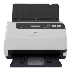 HP ScanJet Enterprise Flow 7000 s2 Scanner - 600 dpi, ADF 50 Sheets, Duplex, Up to 45ppm Mono/Color, USB 2.0