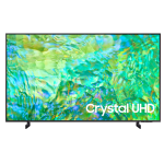 Samsung 85" CU8000 Crystal UHD 4K Smart TV - Dynamic Crystal Color, Crystal Processor 4K, AirSlim Design