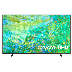 Samsung 85" CU8000 Crystal UHD 4K Smart TV - Dynamic Crystal Color, Crystal Processor 4K, AirSlim Design