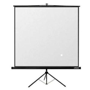 Light Wave LW-TPS-200T Tripod Projector Screen - 200x200cm, 1:1 Format, PVC Material, 360° Rotation