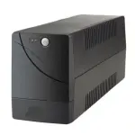 Giganet GN-UPS-DGL1-1000VA 1kVA Line Interactive UPS, 600W, UK Plug, 2x 7Ah Battery, LED Display, Universal Ports